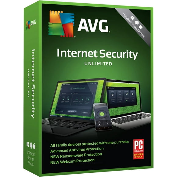 AVG Internet Security Multi-Appareils (PC, Mac & Android) (10 Appareils 2 Ans) (Livraison par E-Mail en 24 Heures-Pas de CD) (Dernière Édition)