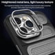 thumbnail image 2 of k6q For iPhone 15 Pro Matte Case Heat Dissipation PC+TPU Phone Cover R3H -, 2 of 5