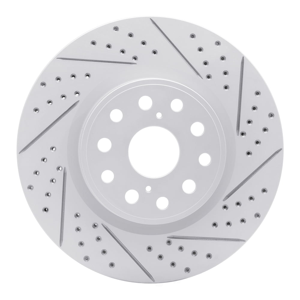 Dynamic Friction Company 830-75017R DFC Geoperformance Rotor - Drilled and Slotted