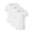 3White, variant on MAYFISH Men's Bamboo Rayon Undershirts Short Sleeve Crew Neck Tees Soft Lightweight Moisture Wicking 3/5 Pack(White, L)