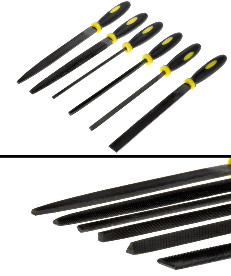 Ultimate Arms Gear Gunsmith & Armorer's 6pc Steel Needle Files Trimming File Lapidary Rasp Tool Set... by