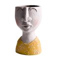 thumbnail image 2 of Head Planter Garden Plant Pot Room Decor Succulent Planter Pot, 2 of 9