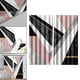 thumbnail image 5 of Cortinas de poliéster BLESIY con ganchos para baño cocina sala negro rosa Cortinas de baño, 5 of 7