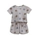 thumbnail image 1 of Odeerbi 0-10 Años Niños Niñas Pijama Seda Ice Verano Manga Corta Floral Pantalón Corto de Dos Piezas Conjunto de Pijama Suave, 1 of 3