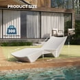 thumbnail image 5 of FHVIT S-shaped Pool Lounger, Comfortable Lounge Chair for Outdoor Relaxation, 5 of 7