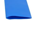 thumbnail image 2 of 70mm Flat Width 2.1M Length Heat Shrink Tube Blue for 18650 Batteries, 2 of 2