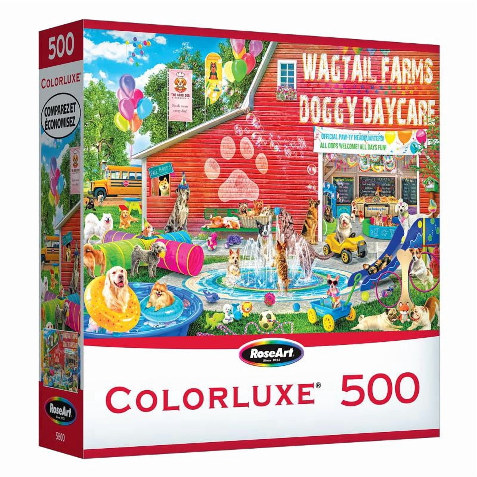 COLORLUXE 500PC WAGTAIL FARMS DOGGY DAYCARE