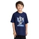 thumbnail image 1 of Remera Messi Slim-Fit con Estampa Gráfica de Algodón Mezcla Azul Vestido Talle 8, 1 of 4