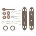 thumbnail image 2 of Poignée de Porte Antique, Poignée de Porte en Laiton Laiton Antique Poignée de Porte Artisanat Exceptionnel, 2 of 8