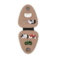 thumbnail image 4 of MesaSe Guitar Picks Holder Case Bag PU Synthetic Leather with 6pcs Celluloid Picks String Instrument Accessories, 4 of 7
