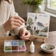 thumbnail image 3 of Creative DIY Sea Glass Art Kit Decoration, Hand rafted Making Set for Adult Beginners, Make Unique Custom Artwork, Graceful Wall Hanging Decor for Multiple Indoor Home Scenarios, 3 of 3