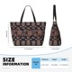 thumbnail image 4 of Fotbe Retro Floral Bolsa de Viaje para Playa - Resistente al Agua, Bolsa Tote de Gran Capacidad y Ligera con 7 Bolsillos para Mujeres y Hombres, 4 of 7