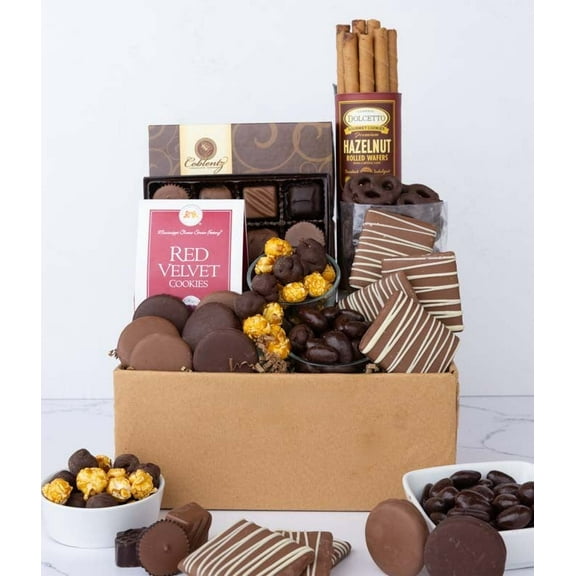 From You Flowers - Gourmet Chocolate Indulgence Gift Box for Birthday, Anniversary, Get Well, Congratulations, Thank You, All Occasions