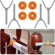 thumbnail image 4 of 4 Pcs M10 (Orange) Stair Gate Screws Pressure Baby Gate Screws Stairway Fixing Kit, 4 of 5