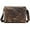 Dark Brown-medium, variant on Leather Messenger Bag for Men Women Medium  bag Retro Crossbody Shoulder bag Mens Purse Handbag
