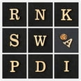 thumbnail image 3 of Broche con 26 letras en inglés, broche decorativo con letras doradas y personalidad, broche con nombre y apellido, 3 of 6