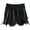 Black, variant on KHONTS Toddler Girl Shorts Ruffled Pumpkin Bloomers Shorts for Kids Workout Athletic,Size 2T-7T White 130
