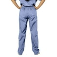 thumbnail image 2 of Panda Uniform by HeedFit Women’s Two Pocket Elastic Waist Scrub Pants, Sky Blue 7XL, 2 of 3