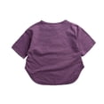 thumbnail image 3 of The Children Boys Girls T Shirt Candy Color Pure Cotton Crewneck Tees Baby Fashiont Shirt 1 Piece Set for 6M-7T, 3 of 5