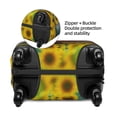 thumbnail image 4 of Lsque Horse Sunflowers Printed Luggage Cover, Travel Luggage Protector,Scratch and Dirt Resistant, Fits 18-32 Inch Luggage - X-Large, 4 of 9