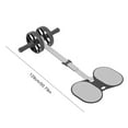 thumbnail image 4 of Hyasfey Abdominal Roller Wheel with Adjustable Resistance Automatic Rebound Men Women Core Workout Equipment 2 Wheels Abdominal Exerciser Trainer, 4 of 6