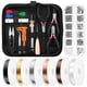 thumbnail image 1 of Juego De Herramientas Para Hacer Joyas, Pinzas, Alicates, Tijeras Para Pulsera Diy, Collar, Pendientes, Kits Para Hacer Joyas Con Bolsa De Tela Oxford Kearding HA023673-00, 1 of 7