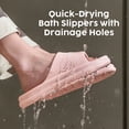thumbnail image 2 of AUXDIQ Bathroom Slippers Women Men Non Slip House Shoes Shower Sandals Beach Pool Slides, 2 of 6