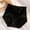 Black, variant on Women's Lace Breathable Underwear, Panties for Women, Women's Mid High Waisted Lace Hip Lifting Abdominal Tightening Ice Silk Satin Seamless Sports Panties Beige, L