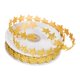 thumbnail image 5 of Cinta de estrella brillante de 1,2 cm para decorar eventos, cumpleaños, Navidad y teléfono. Oro, 5 of 7