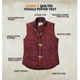 thumbnail image 2 of Legendary Whitetails Women's Quilted Toggle Puffer Vest, 2 of 7