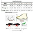 thumbnail image 5 of Women's slip-on orthopedic sports shoes with arch support low-top shoes wedge heel walking shoes, 5 of 9