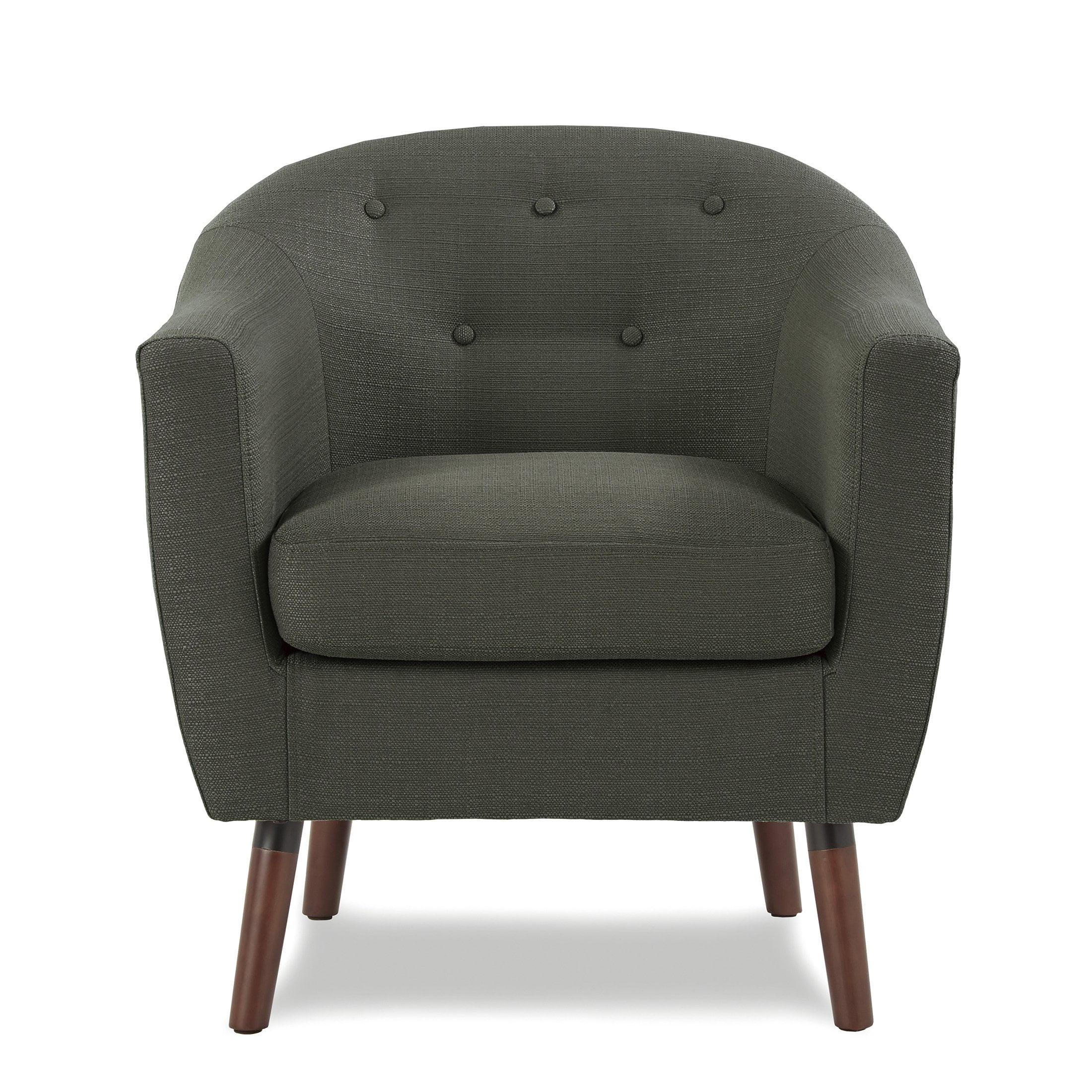 OakvillePark Vesper Fabric Upholstered Accent Chair, Sage Gray