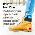thumbnail image 5 of Comfort Shoe Insoles for Heel Pain - Plantar Fasciitis, Sever's Disease, and Everyday Foot Pain Relief - Heel Defender, Medium (1 Pair), 5 of 8