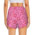 thumbnail image 2 of Lsque Cute Cowgirl Printed Women's Running Shorts with Liner Pockets,Elastic Quick Dry Workout Athletic Gym Yoga Shorts,Womens High Waist Shorts-Medium, 2 of 9