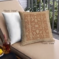 thumbnail image 1 of Ahgly Company Outdoor Square Mid-Century Modern Throw Pillow, 18 inch by 18 inch, 1 of 6