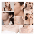 thumbnail image 2 of Juego de Pendientes y Collar Con Dije Te Amo de Corazon, 2 of 3