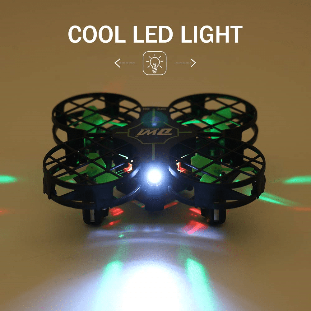 The Drone Zone Mini Quadcopter Drone With LED Lights
