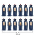 thumbnail image 1 of Fiudx Juego de Bolsas de Lino para Botellas de Vino, Decoración Navideña, Envase Reutilizable para Vino Tinto, Ideal para Fiestas o Comedores, Decoración Festiva, Incluye 1 Bolsa, Nuevo Diseño., 1 of 1