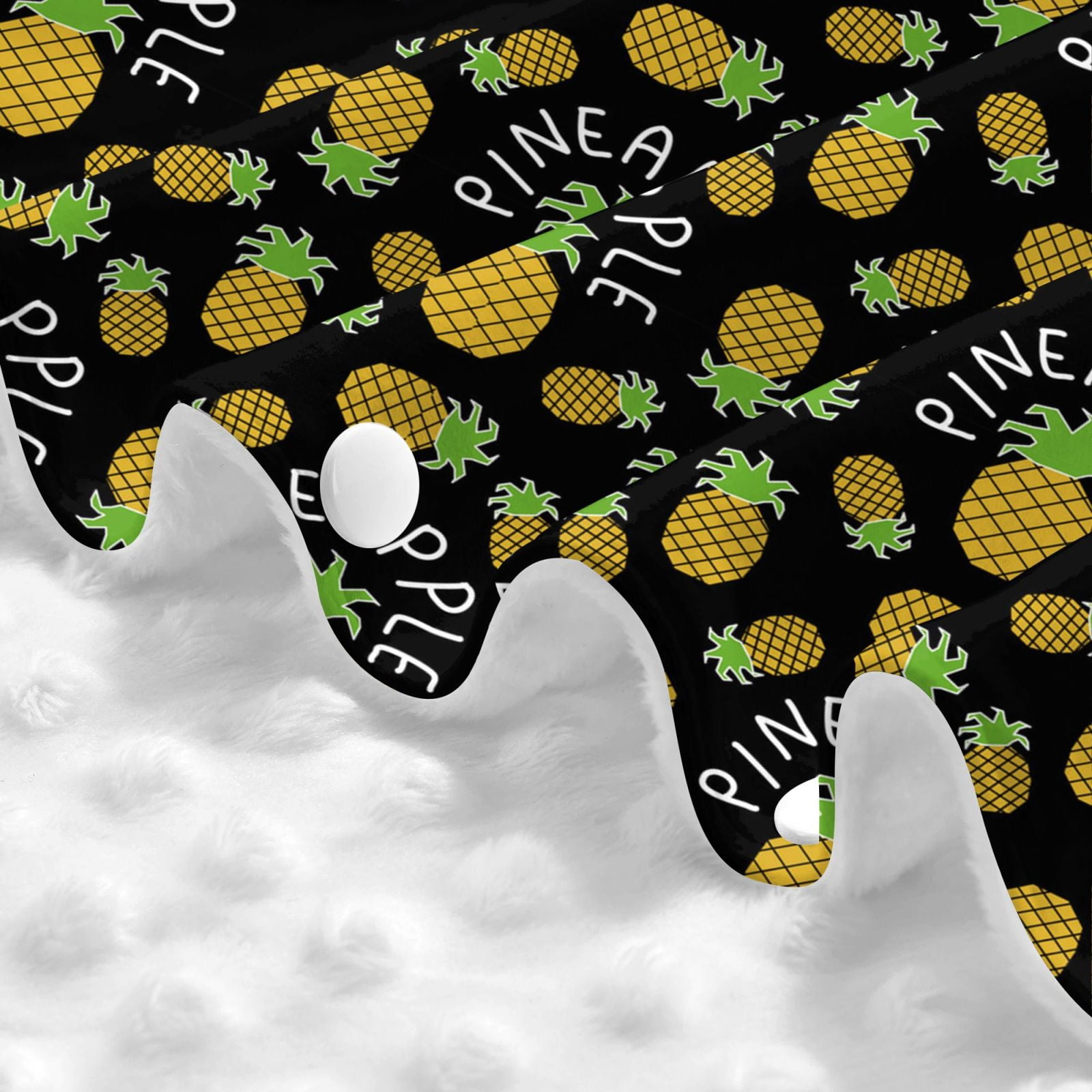 Naloa Pineapple Baby Car Seat Cover, Breathable Baby Carrier Cover, Multiuse Baby Carrier Cover & Nursing Breastfeeding Cover