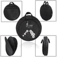 thumbnail image 2 of Bolsa de almacenamiento 21-Inch tres bolsillos Cymbal Bag Backpack con correa para el hombro extraíble Divisor Meterk Bolsa de almacenamiento, 2 of 6