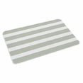thumbnail image 2 of Sage Green Stripe Door Mat&nbsp;Indoor Outdoor Entrance,Non Slip Small Rug for Kitchen Bathroom Entryway Rug,Modern Simple Geometric White Striped Washable Doormat Floor Mat 18x30 Inch, 2 of 8