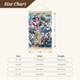 thumbnail image 3 of Power Rangers Wooden Shaft Hanging Poster Home Decor Poster Wall Art Painting For Living Room Bedroom 12"X18", 3 of 7