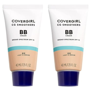 COVERGIRL Smoothers Lightweight Bb Cream With Spf 15, 810 Light To Medium Skin Tones, 2 Count C55