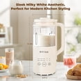 thumbnail image 3 of SUSTEAS 10 in 1 Nut Milk Maker Machine, 34oz Soy Milk Maker for Almond/Oat/Soy Milk, Juice, Milkshake, Rice Paste, No Filtering Needed, Almond Cow Mi, 3 of 7