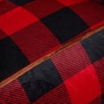 thumbnail image 2 of Dearfoams Bean Bag Chair, Red and Black, 2 of 8