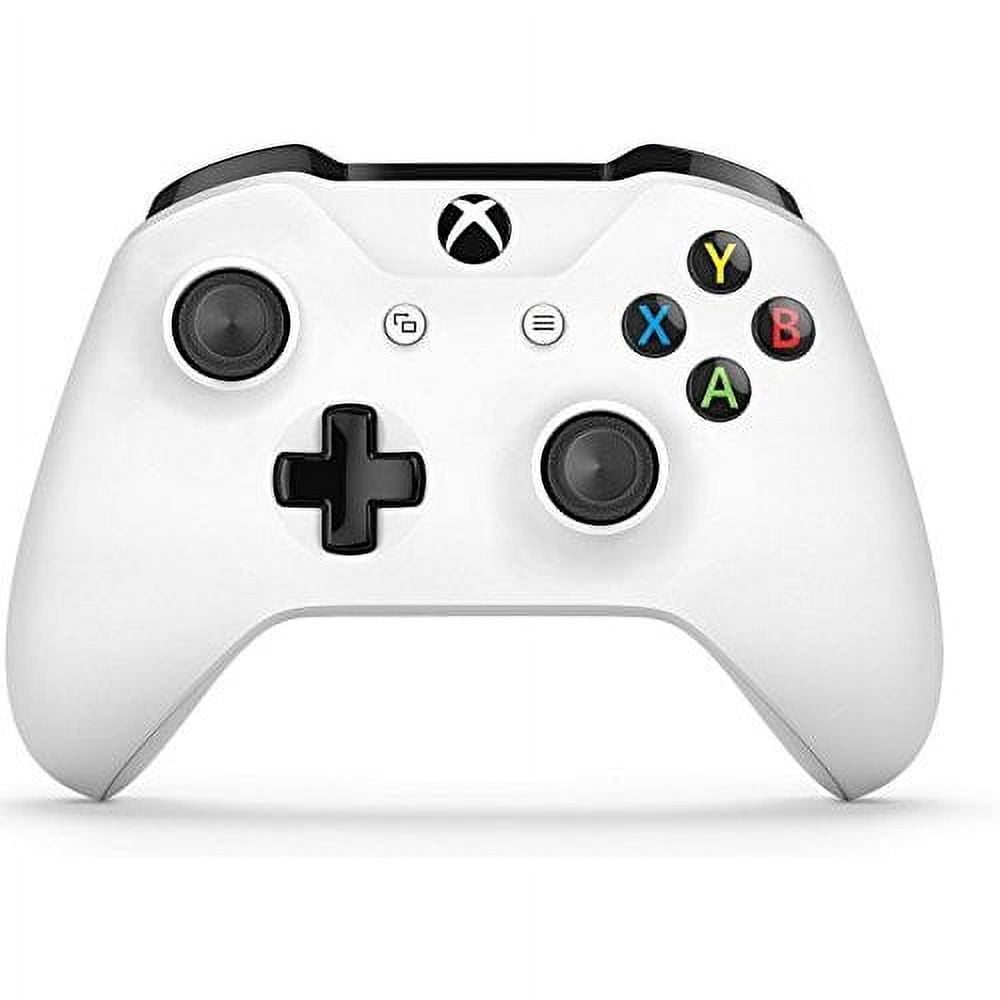 Xbox One S 1TB Video Game Console with Two Wireless Controllers, White