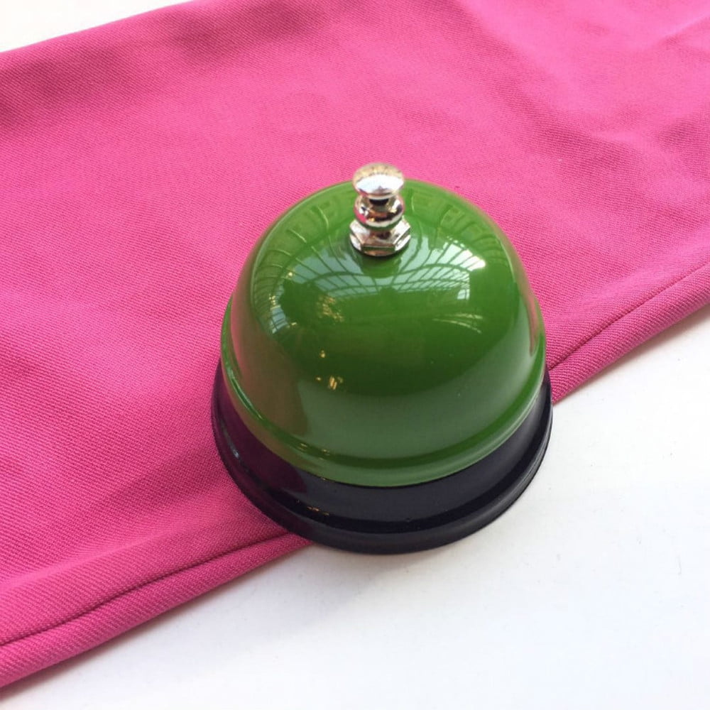 Hotel Counter Desk Bell Ring Metal Reception Restaurant Kitchen Bar