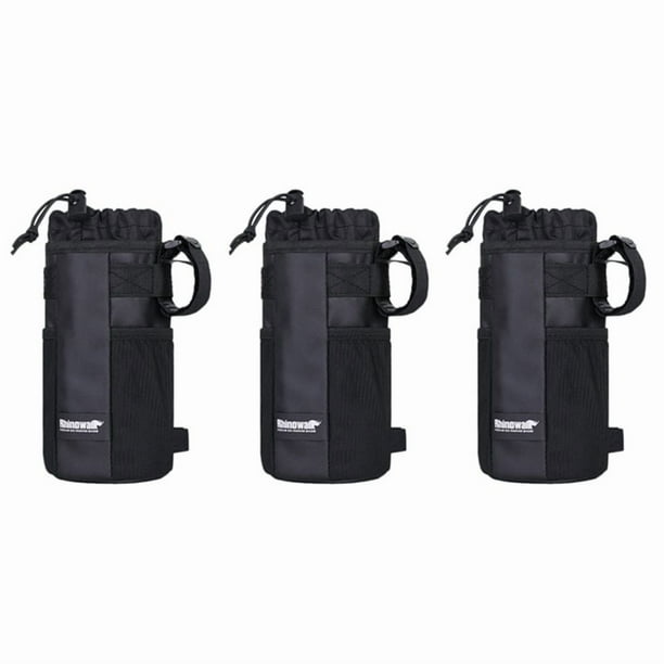 3X Rhinowalk Bolsa de Transporte para Botella de Agua para Ciclismo, Bolsa para Bicicleta