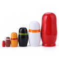 thumbnail image 3 of Muñeca Juego de muñecas Matryoshka rusas de madera, decoración de juguetes, regalos ornamentales Tmvgtek libre de BPA, 3 of 7