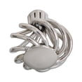 thumbnail image 3 of Utopia Alley Aire Round Swirl Cabinet Ring Pull Knob - Decorative Cabinet Drop Pull Knobs- Vintage Cabinet Hardware with Hand Finished Polished Nickel - Metal Drawer Pull Knobs 1.4", 3 of 7